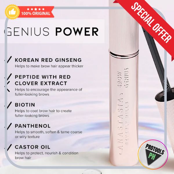 Anastasia Beverly Hills Brow Genius Eyebrow Conditioning Serum mini -2mL