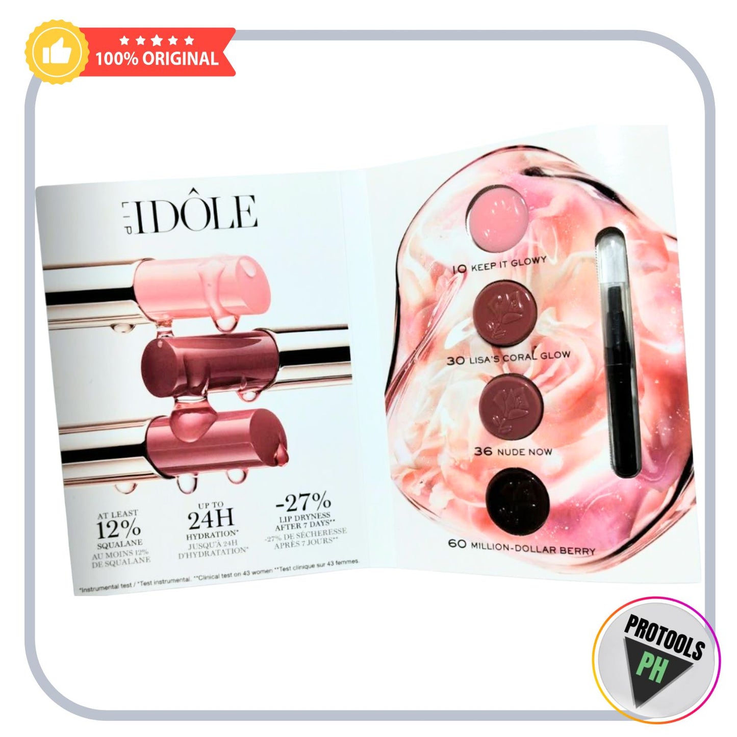 LIP IDOOLE sachet 24H hydration