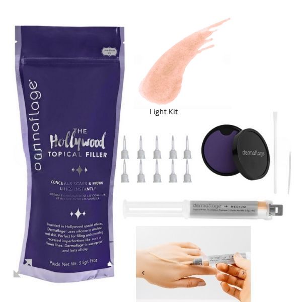 DERMAFLAGE The Hollywood Topical Filler Starter Kit - Light Kit