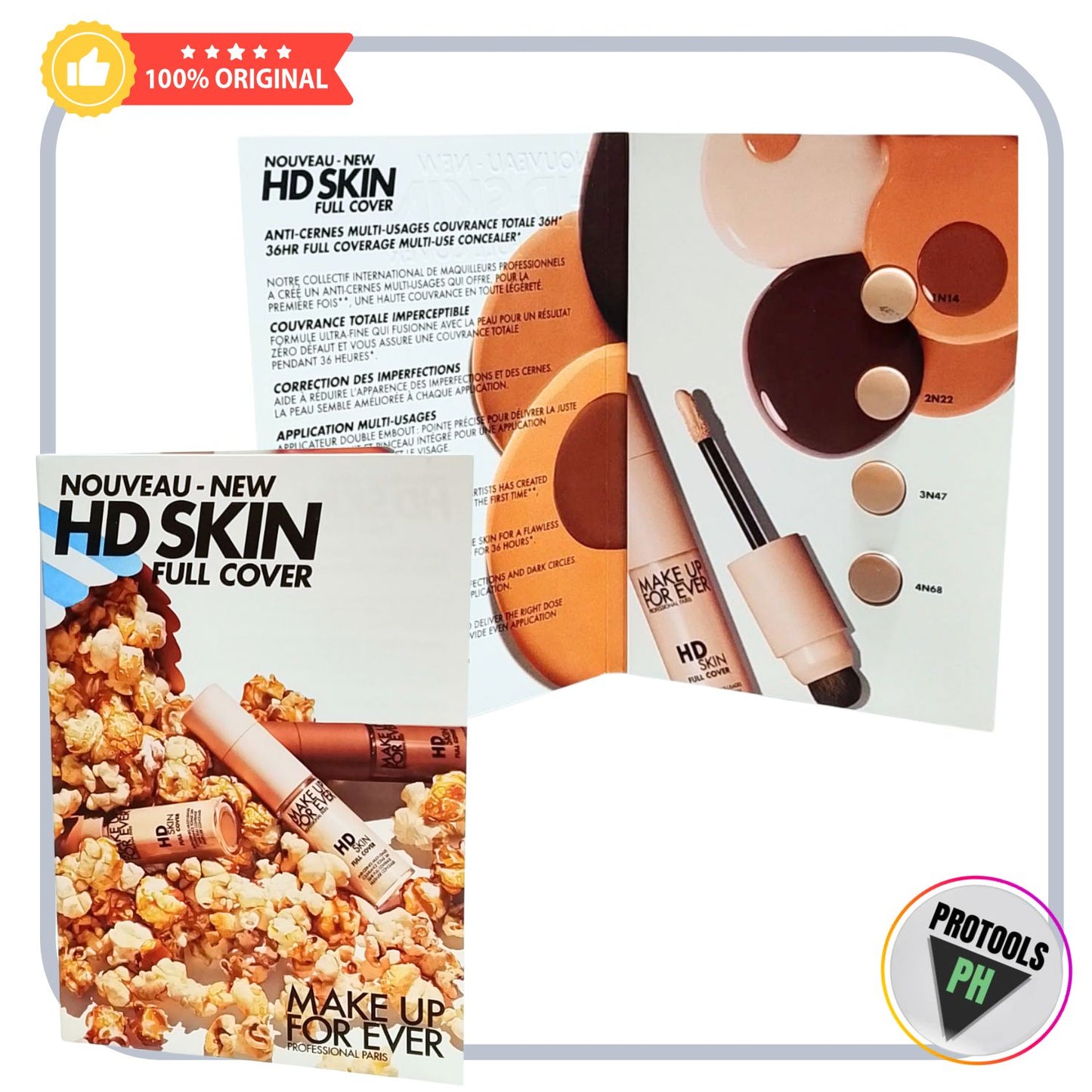 MUFE HD SKIN Full Cover Sachet