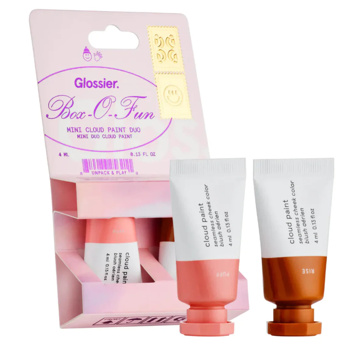 Glossier Mini Cloud Paint Gel Cream Blush Duo
