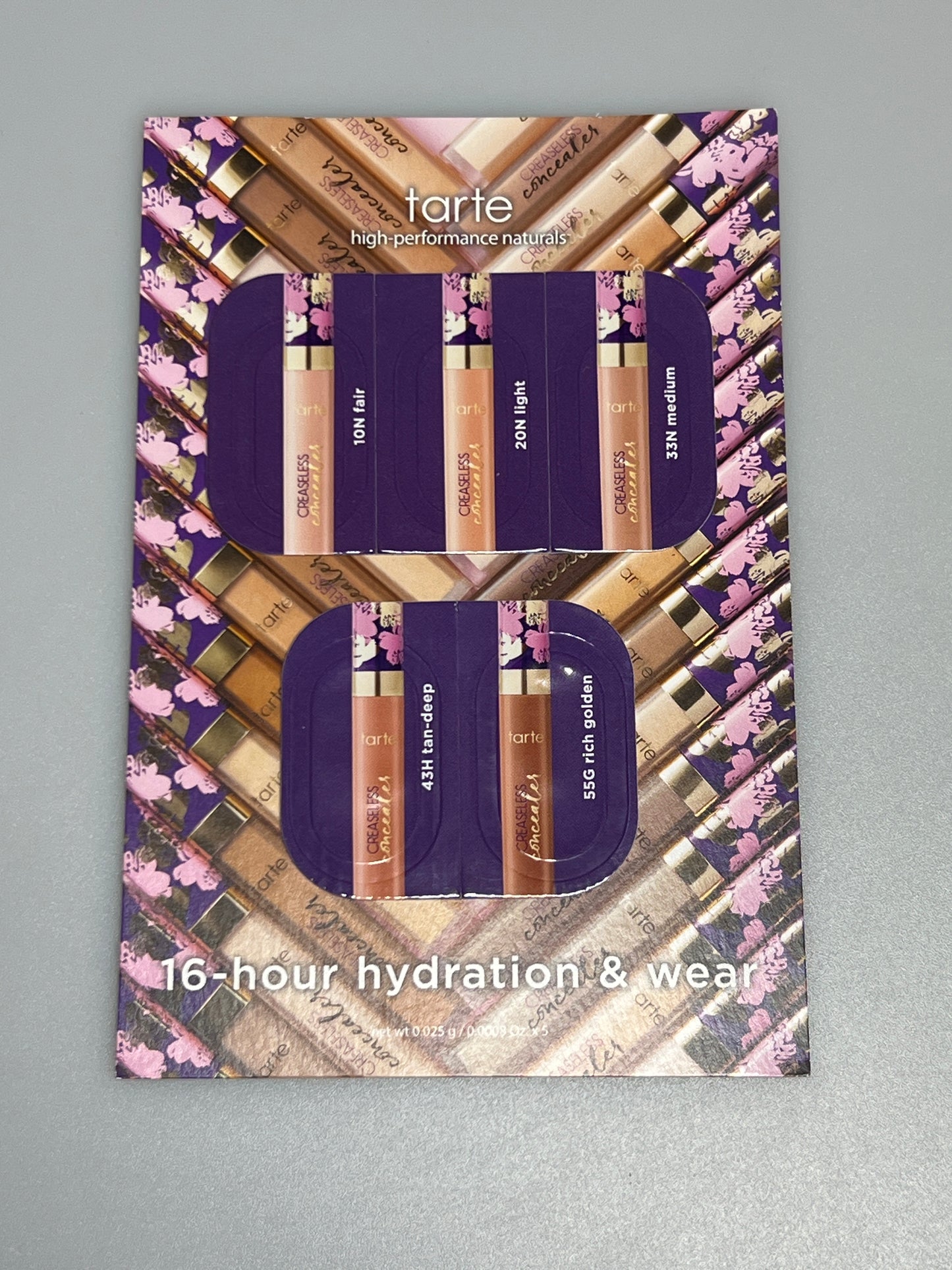 Mixed foundation / concealer sachet - sold per piece
