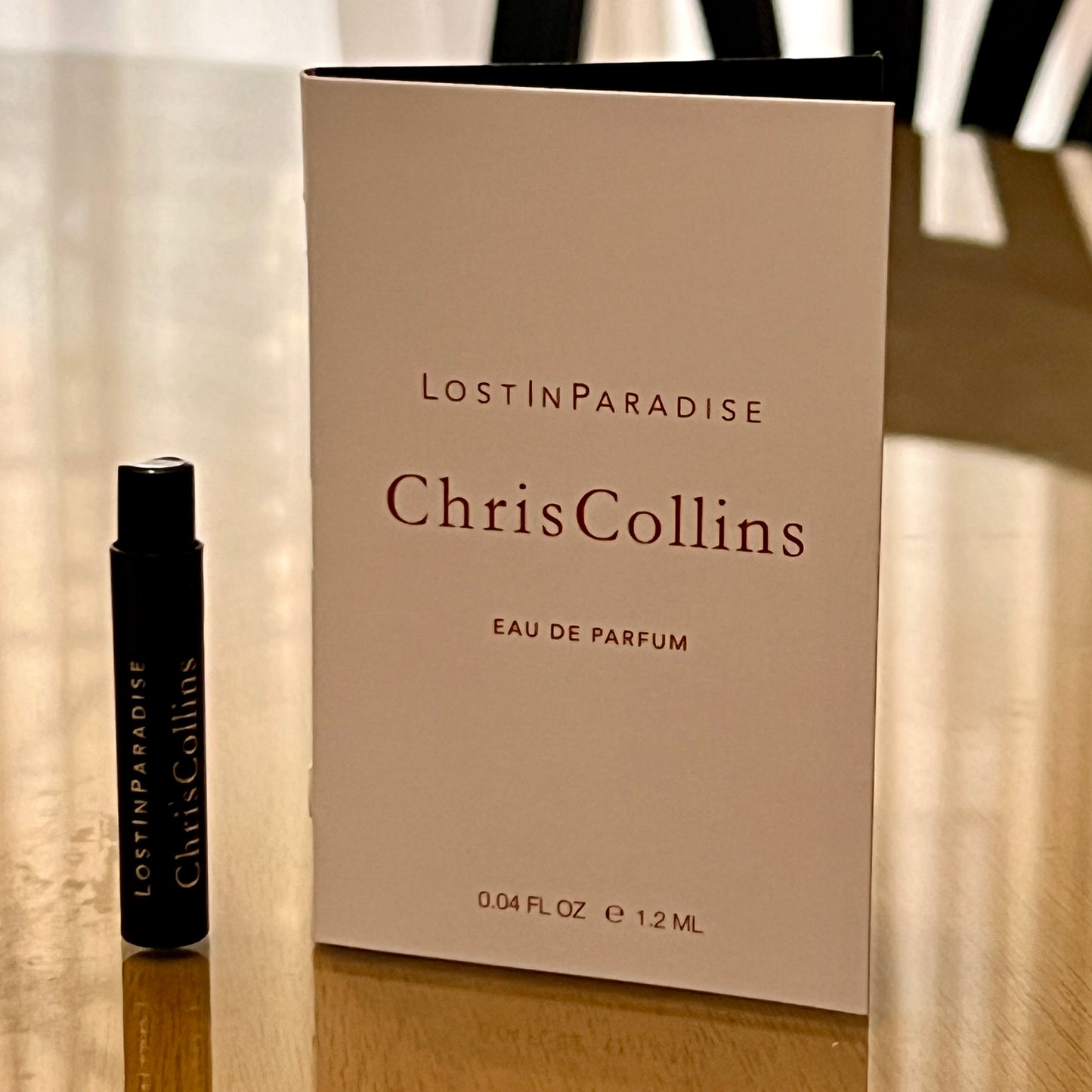 World of Chris Collins Harlem Nights Eau de Parfum vial
