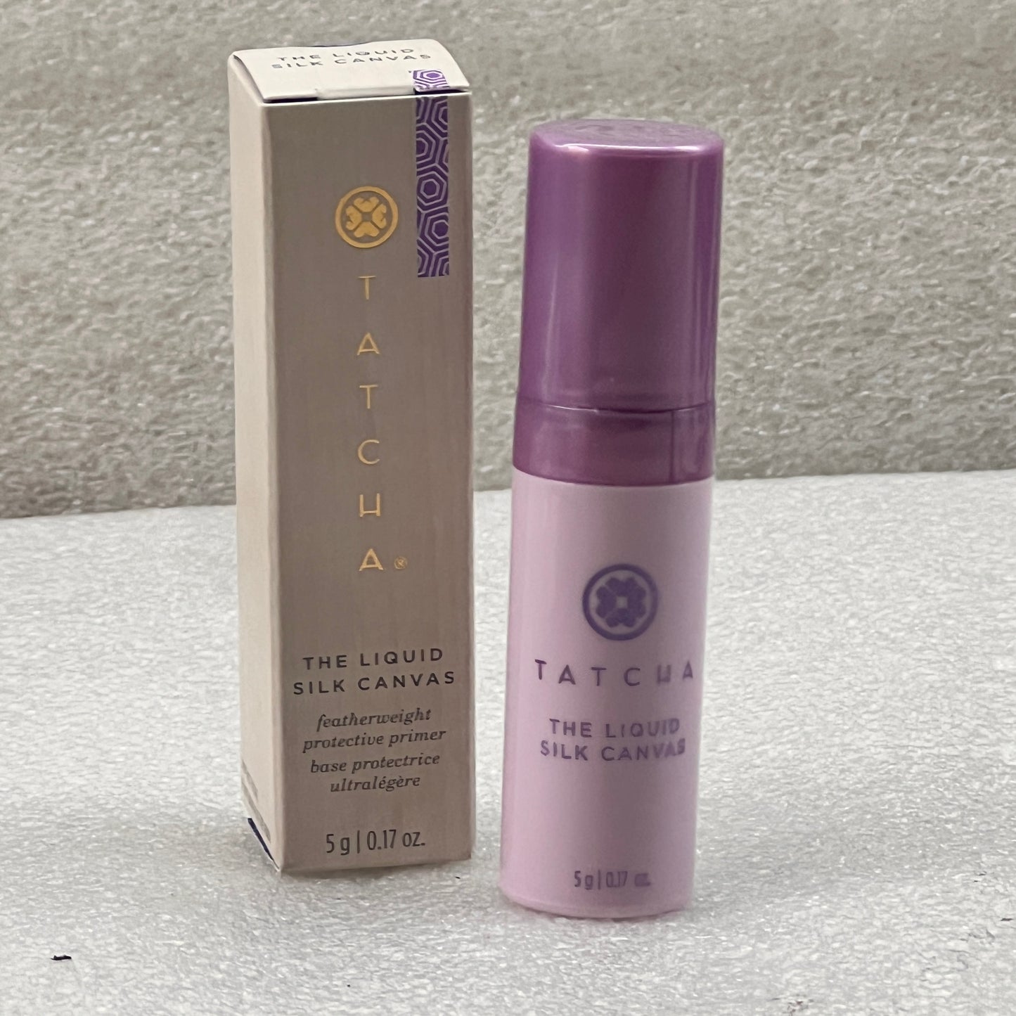 Tatcha Mini Liquid Silk Canvas: Featherweight Protective Primer - 5g