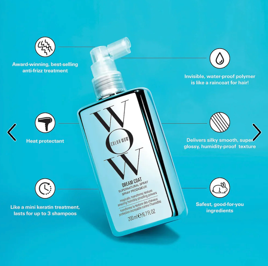 COLOR WOW Extra Strength Dream Coat Ultra-Moisturizing Anti-frizz Treatment - 16.9 oz / 500 ml