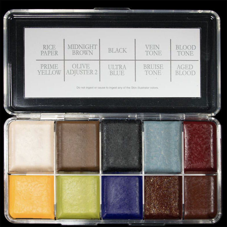 PPI PREMIERE PRODUCTS INC. Skin Illustrator Zombie Palette
