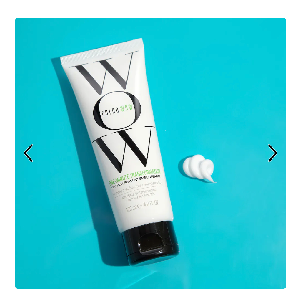 COLOR WOW One Minute Transformation Anti Frizz Styling Cream