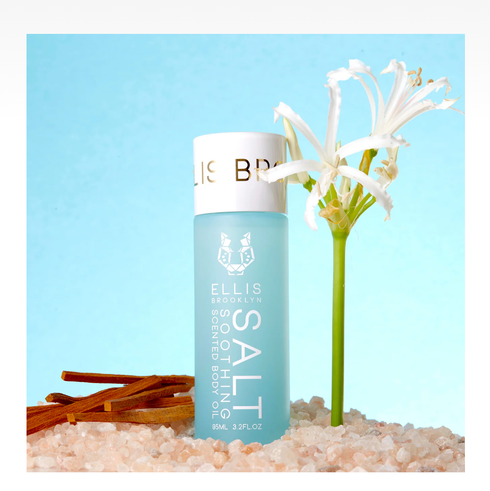 Ellis Brooklyn SALT Soothing Scented Body Oil - 3.2 oz / 95 mL oil