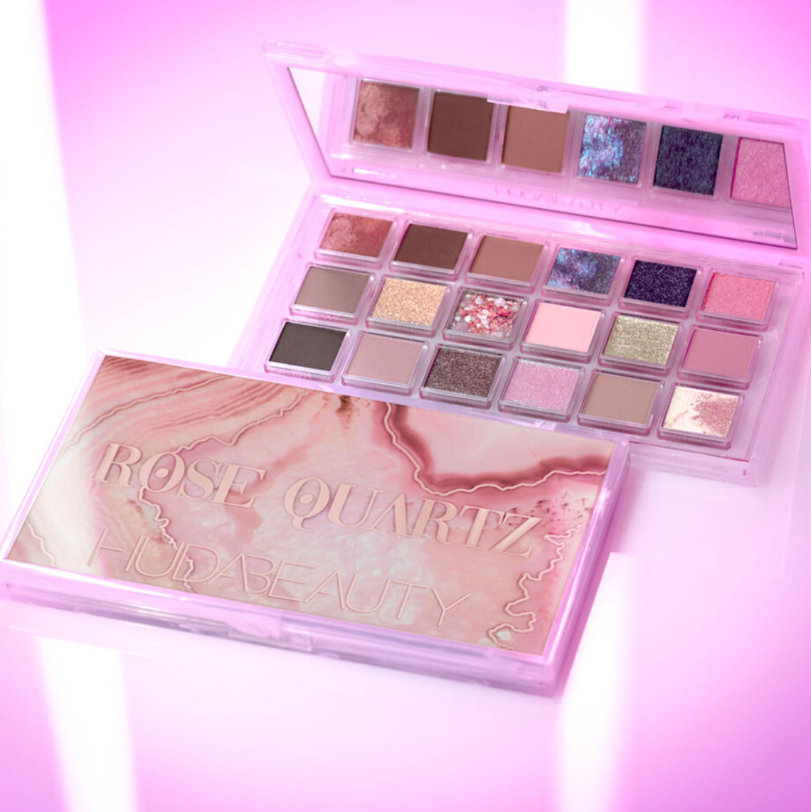 Huda Beauty Rose Quartz Eyeshadow Palette