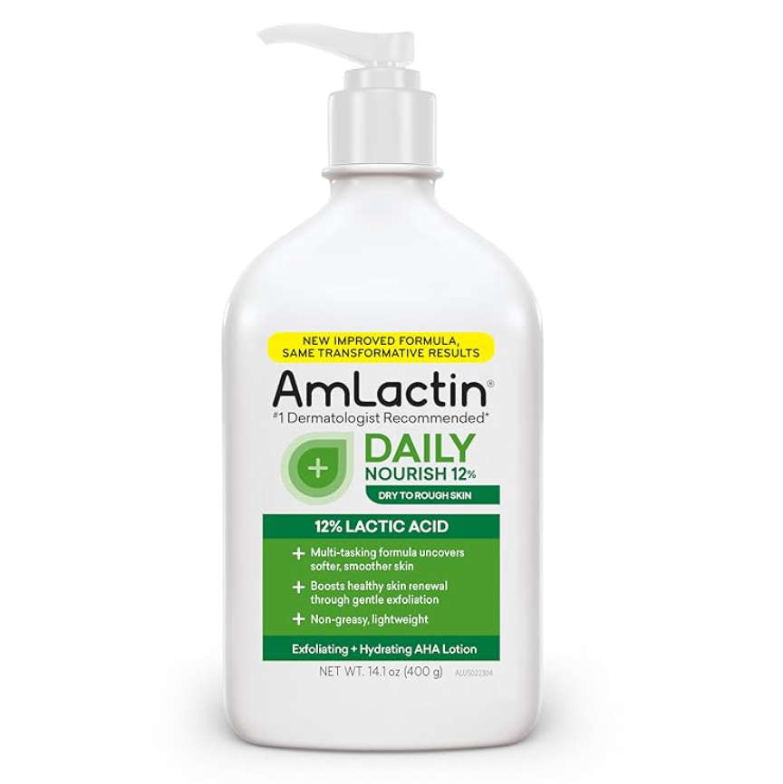 AmLactin Daily Nourish 12% - 14.1 oz Body Lotion with 12% Lactic Acid