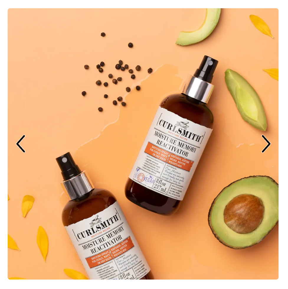 Curlsmith Moisture Memory Recativator Hair Leave-In - 8 oz / 237 mL