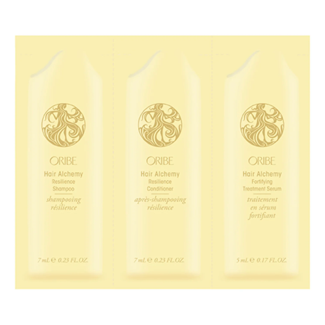 Oribe Hair Alchemy Shampoo, Conditioner and Serum Packette