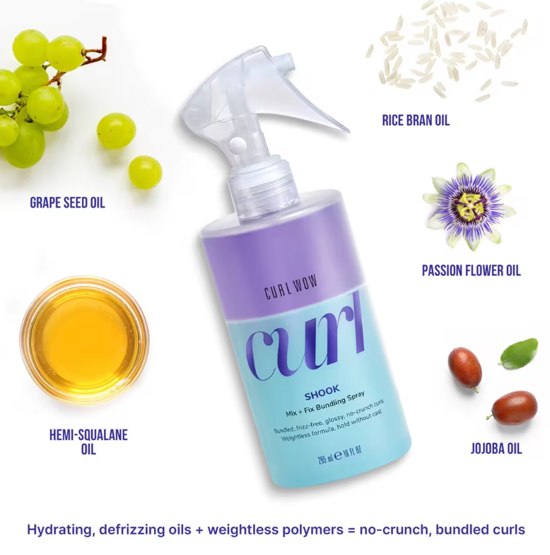COLOR WOW Curl Wow SHOOK Mix & Fix Bundling Spray - 10 oz / 295 mL