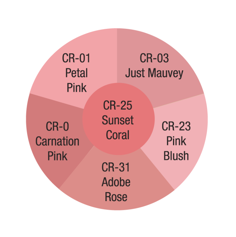 Ben Nye Creme Rouge Wheel Natural Glow