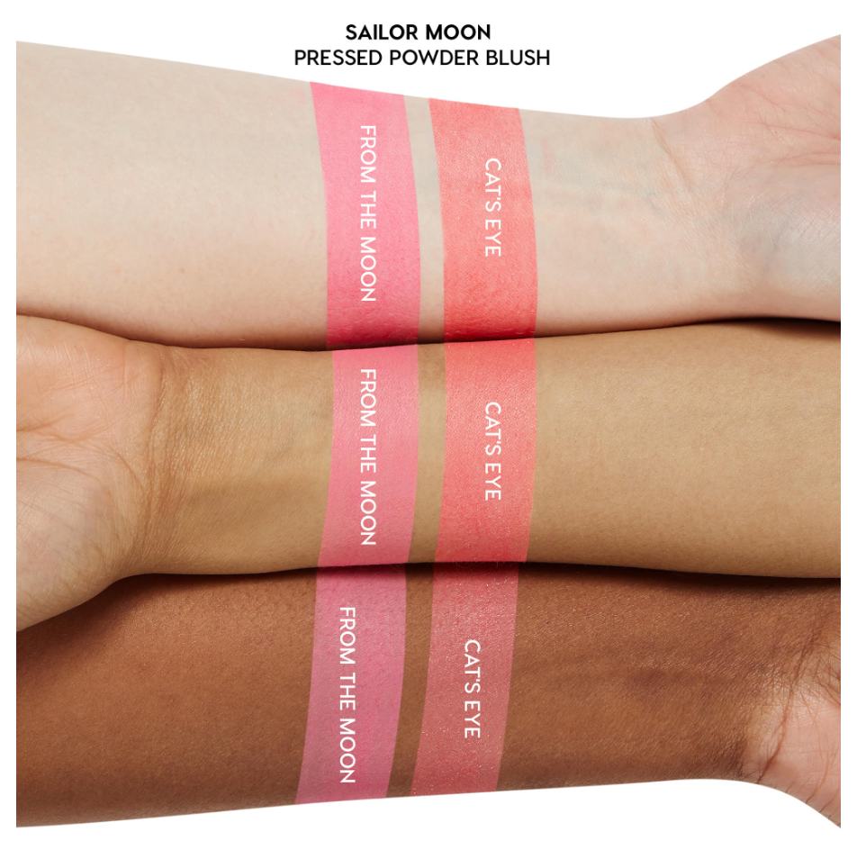 Sailor Moon X ColourPop Pressed Powder Blush in CAT’S EYE 0.21 oz