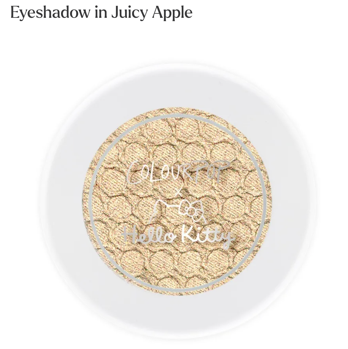 Colourpop Super Shock Shadow ( sale!) - unboxed