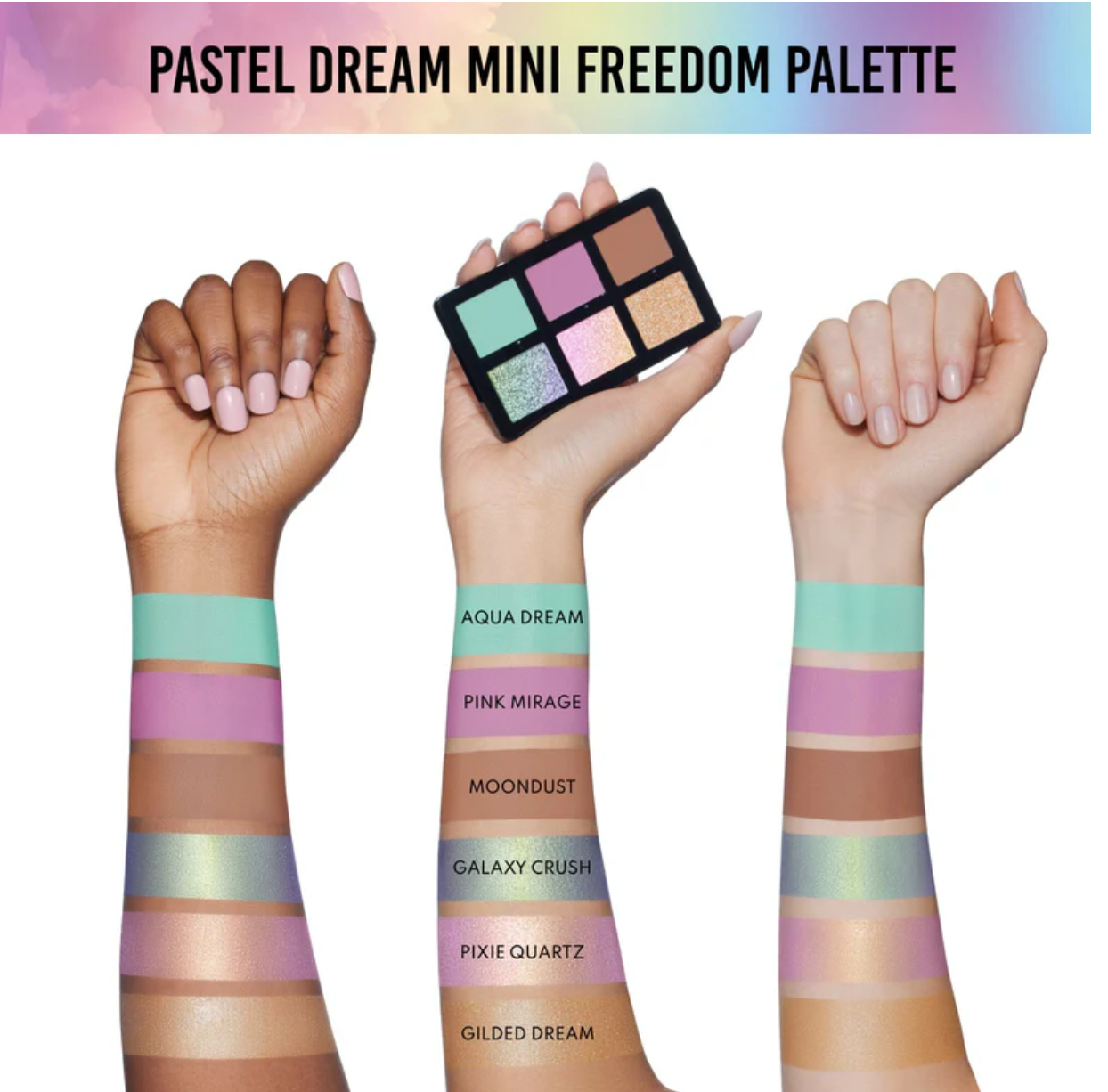 Danessa Myricks Beauty Pastel Dream Mini Freedom Palette