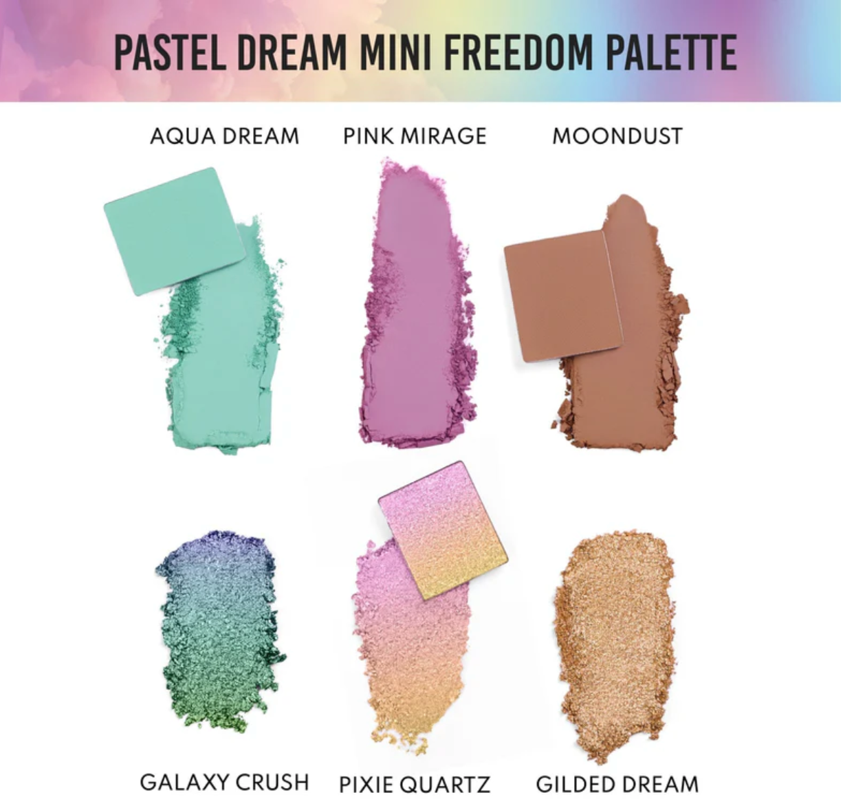 Danessa Myricks Beauty Pastel Dream Mini Freedom Palette