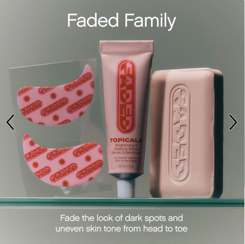 Topicals Faded Brightening Serum for Dark Spots and Discoloration (UNSCENTED)