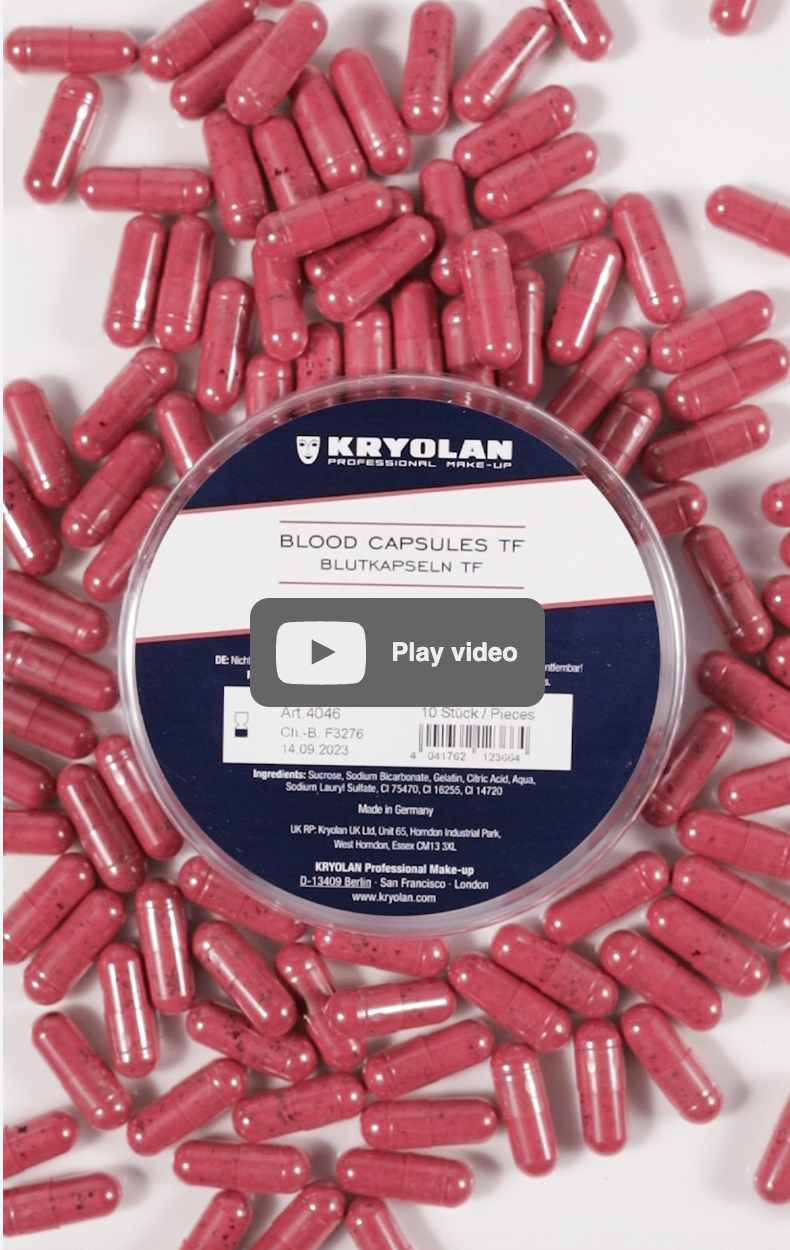 Kryolan BLOOD CAPSULES TF ( 10 pcs inside)