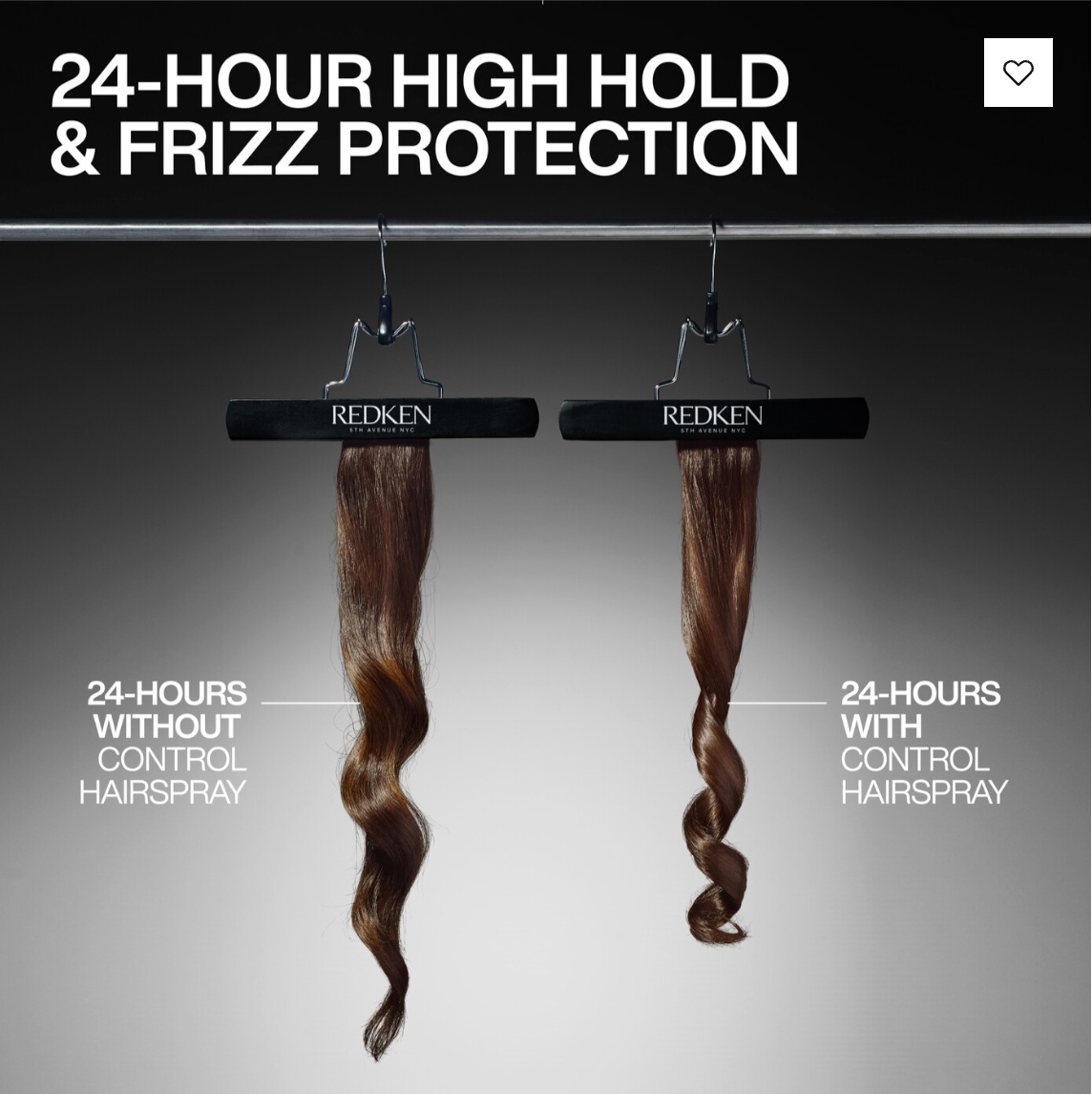 REDKEN CONTROL HAIRSPRAY 24-Hour Extra Strong Hold, Anti-Humidity Hairspray - 10.5 oz