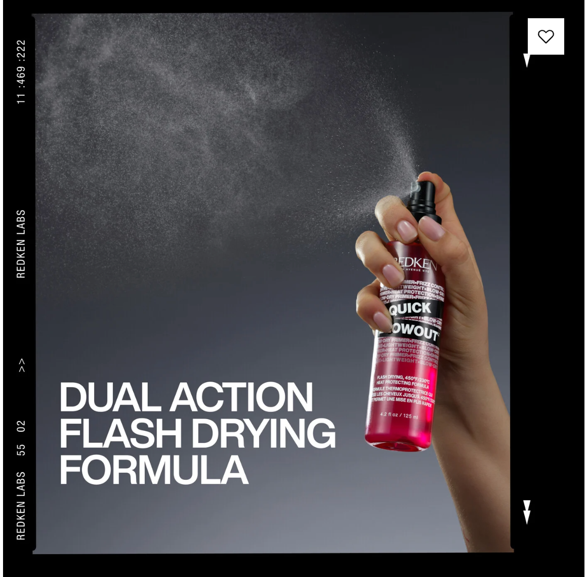 REDKEN QUICK BLOWOUT Lightweight, Smoothing Blow Dry Primer - 4.2 oz