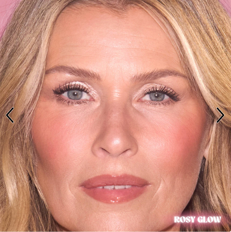 Charlotte Tilbury Unreal Lip + Cheek Glow Blush Stick with Hyaluronic Acid - Rosy Glow
