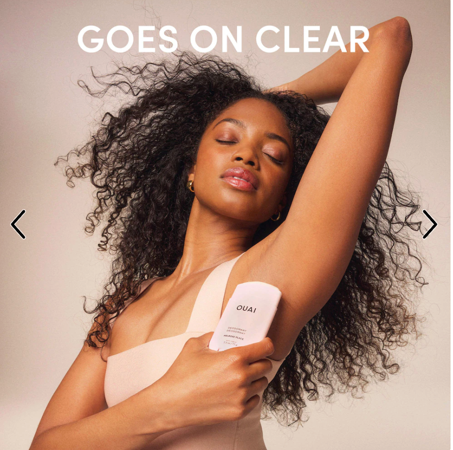 OUAI Melrose Place Aluminum Free Deodorant ( 2.5 oz/72 g)