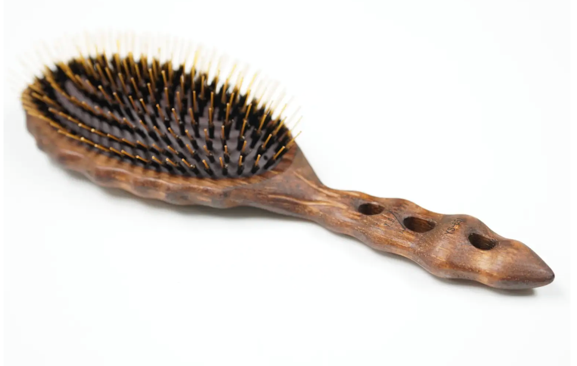 YS Park 651 Luster Styler – The Exquisite Boar Bristle & Nylon Pin Paddle Brush