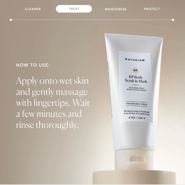 Naturium KP Body Scrub & Mask