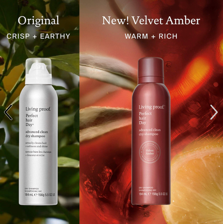 Living Proof Limited Edition Perfect hair Day (PhD) Advanced Clean Dry Shampoo in Velvet Amber