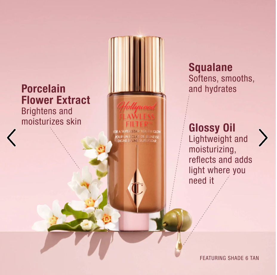 Charlotte Tilbury Mini Hollywood Flawless Filter - 6.5 Deep
