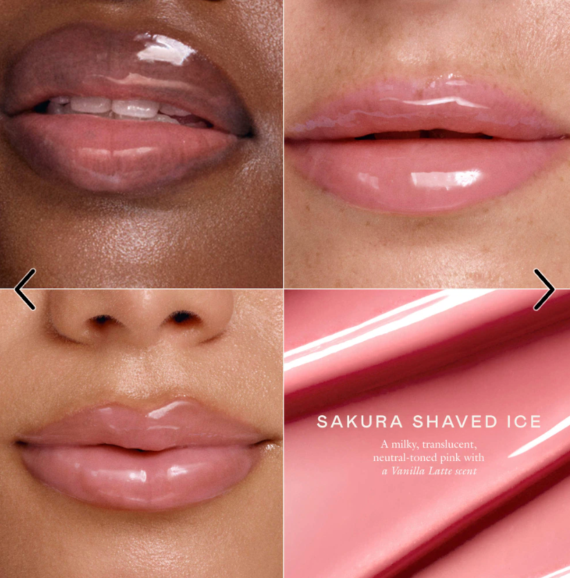 EADEM Le Chouchou Exfoliating + Softening Peptide Lip Balm - Sakura Shaved Ice