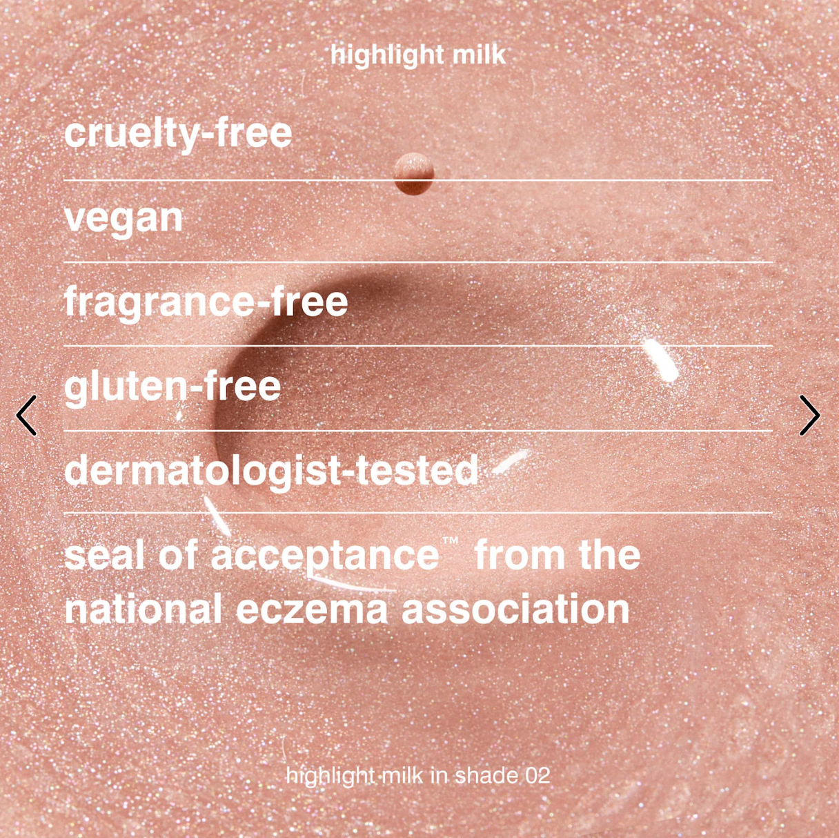 rhode Highlight Milk Multipurpose Luminizer - 02 - pearly champagne
