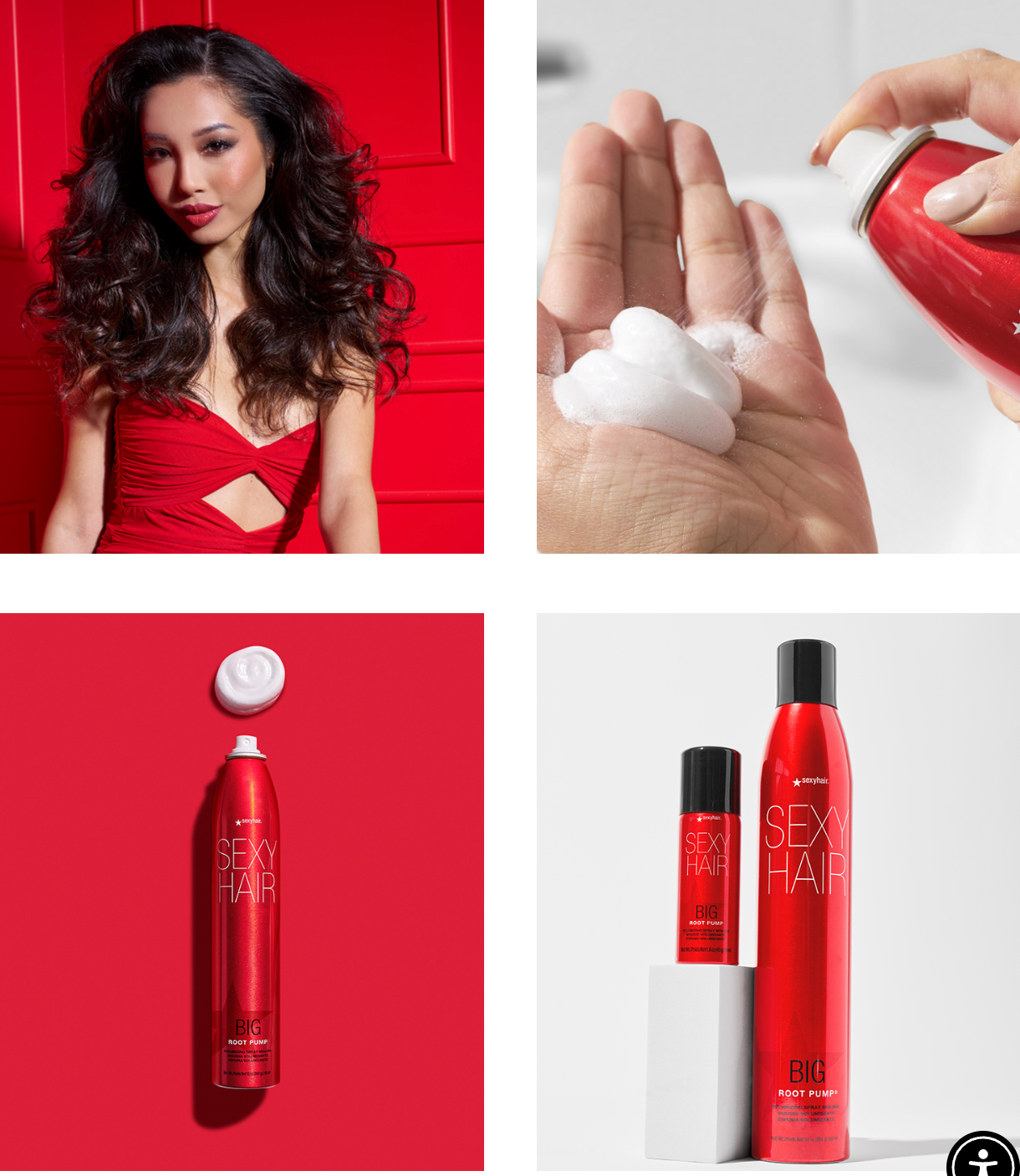 Big SexyHair Root Pump Volumizing Spray Mousse