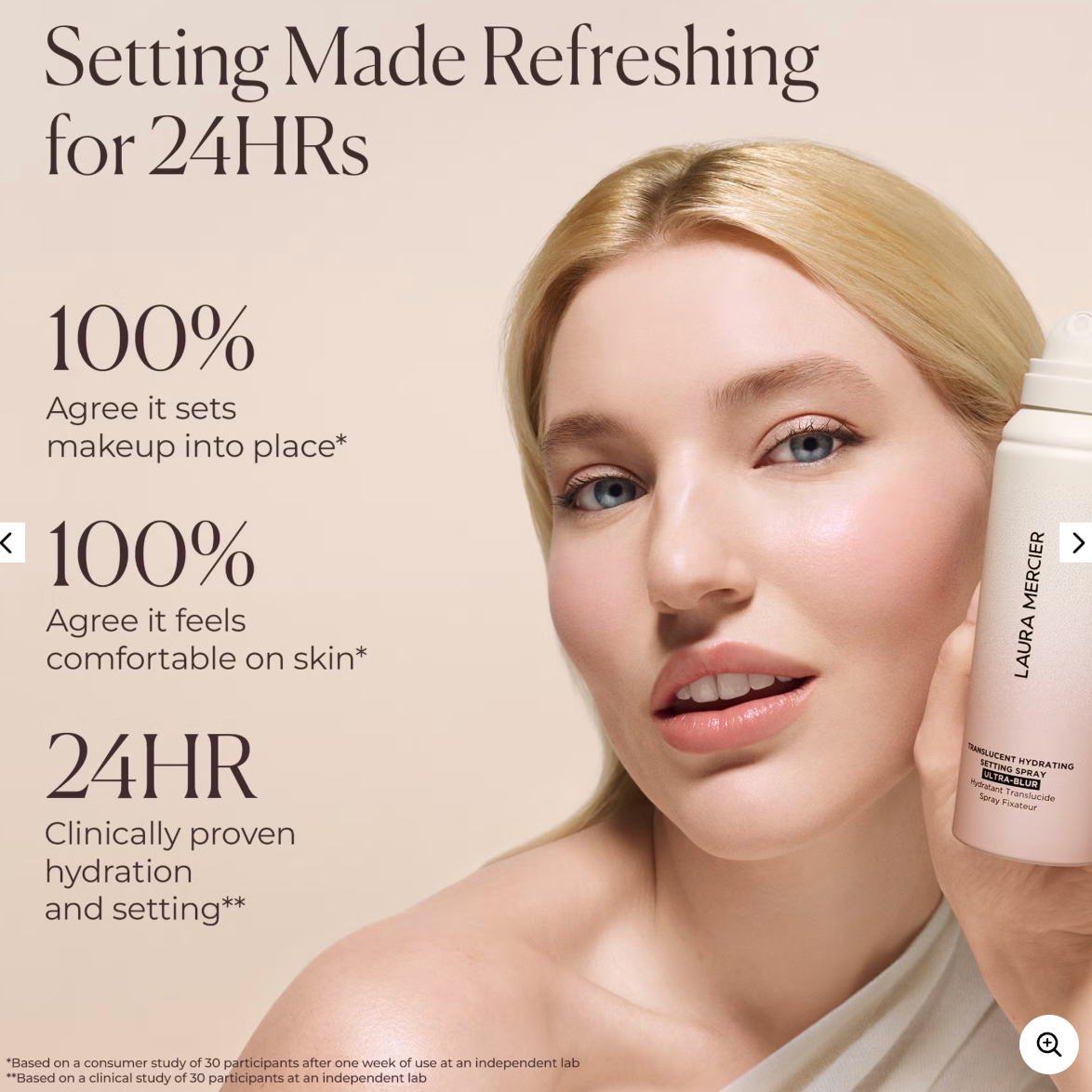 Laura Mercier Translucent Hydrating Setting Spray Ultra Blur 100ml