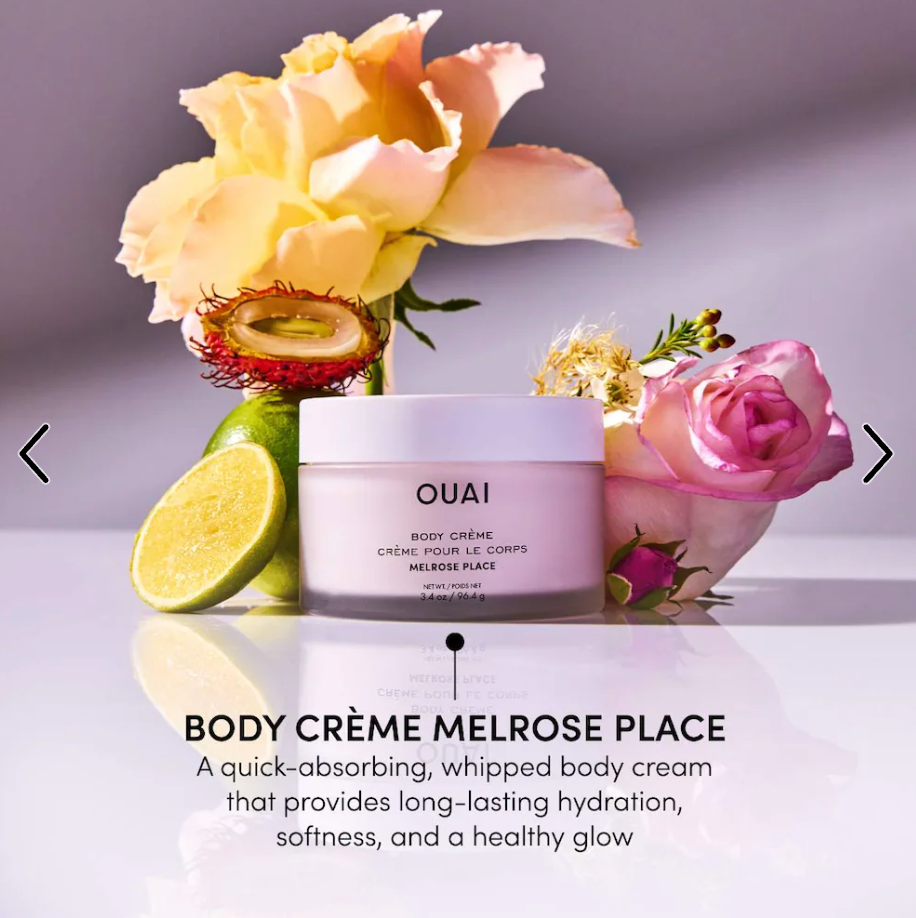 OUAI Melrose Place Moisturizing Body Cream - 7.5 oz/ 212 g