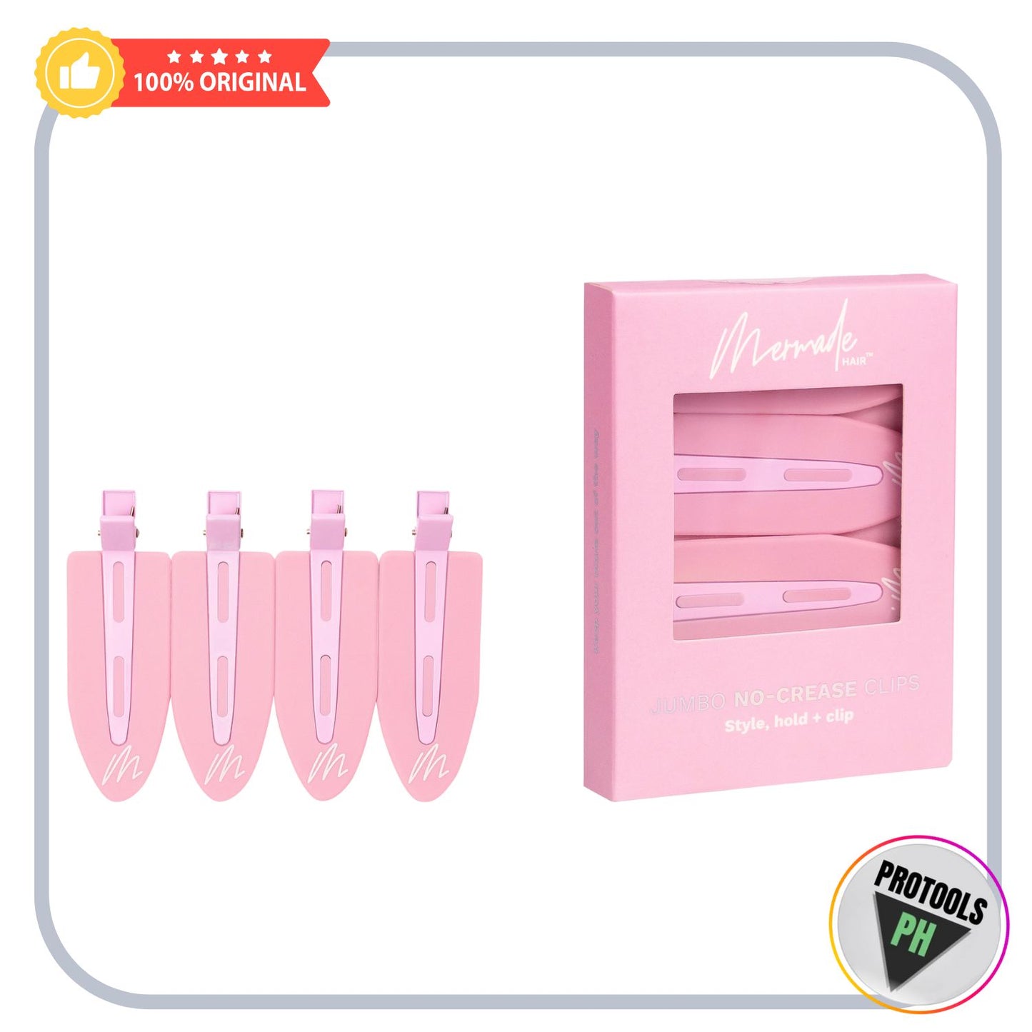 Mermade Hair Jumbo No-crease Clips