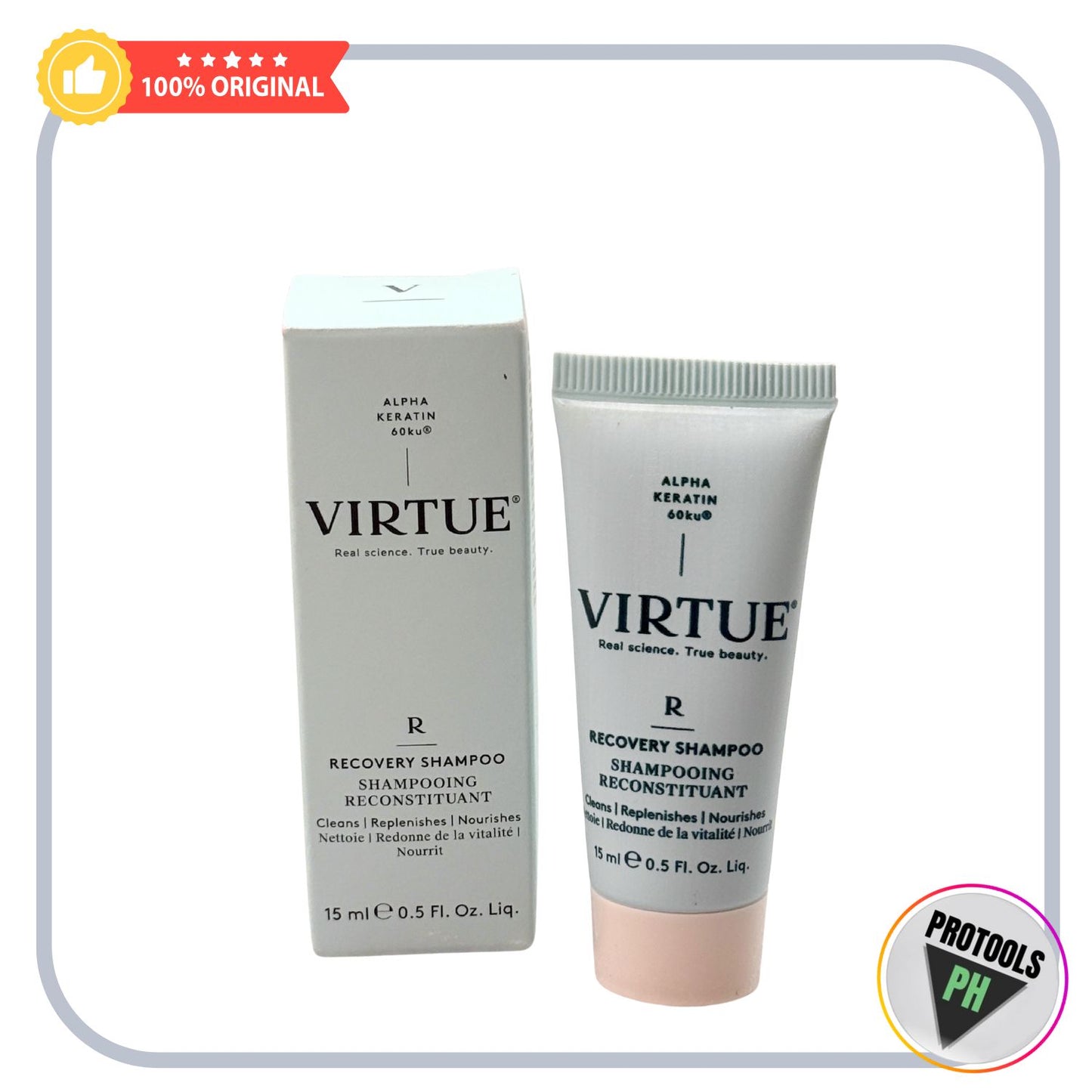 Virtue recovery shampoo -15 mL