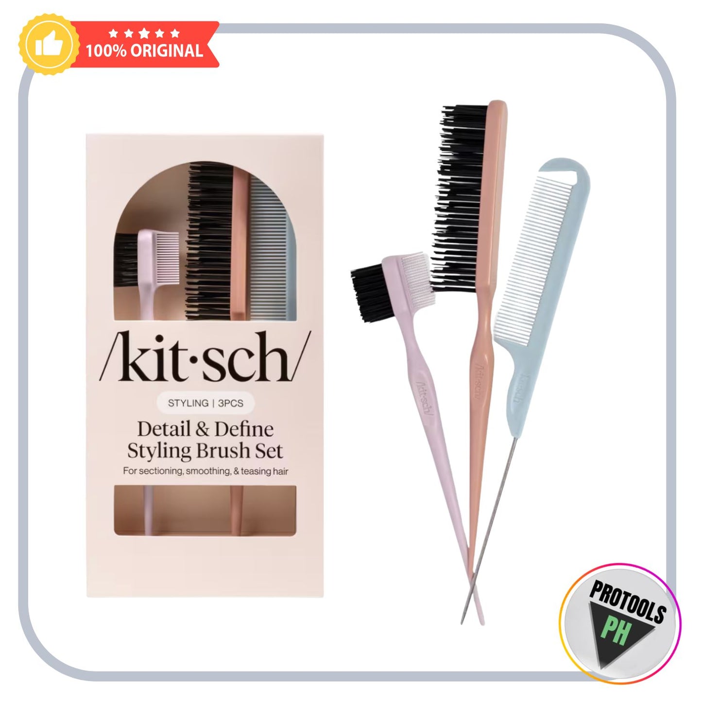 KITSCH Detail & Define Styling Brush Set