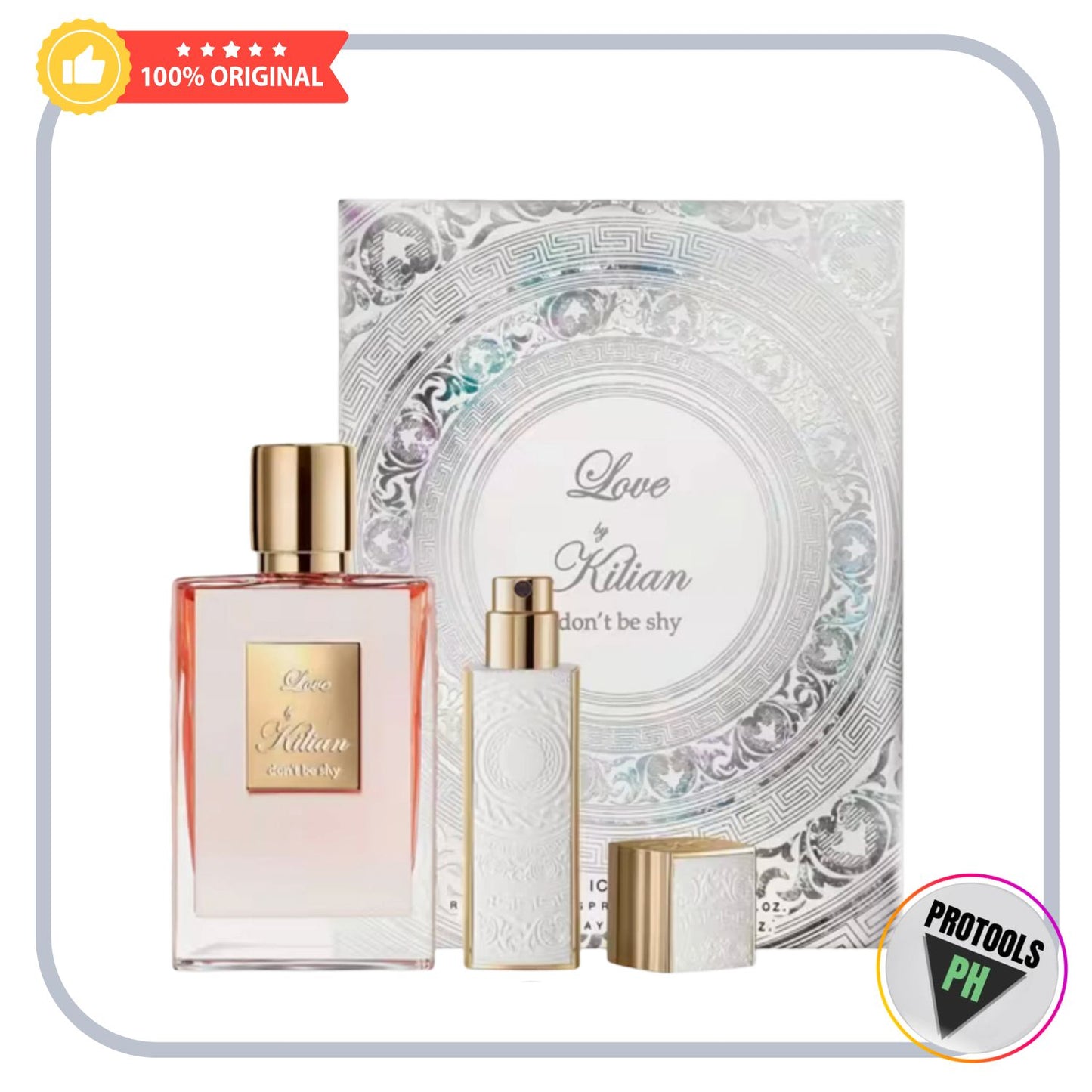 Kilian Love, don't be shy Icon Set ( Refillable spray 50mL + travel spray 7.5mL)