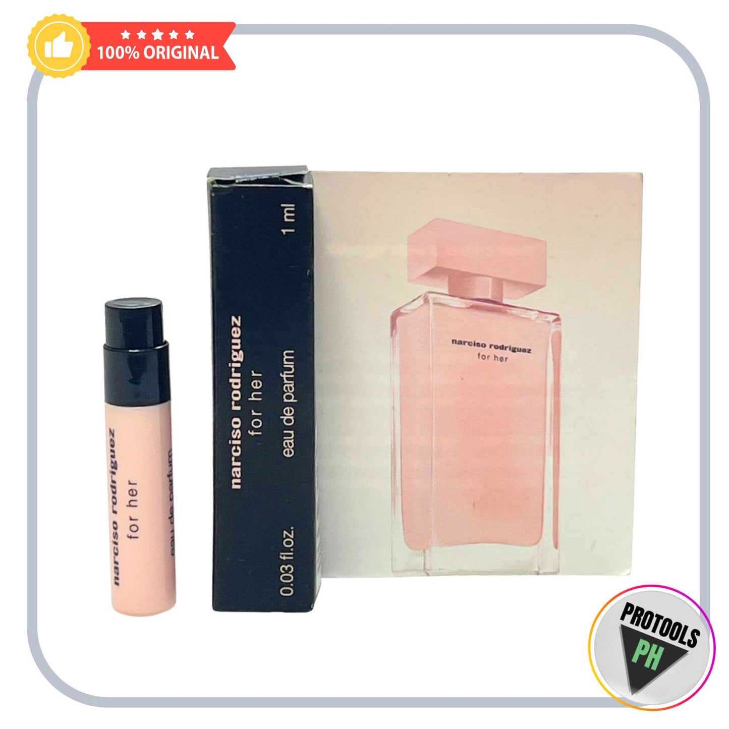 NARCISO RODRIGUEZ FOR HER EAU DE PARFUM vial 1ml