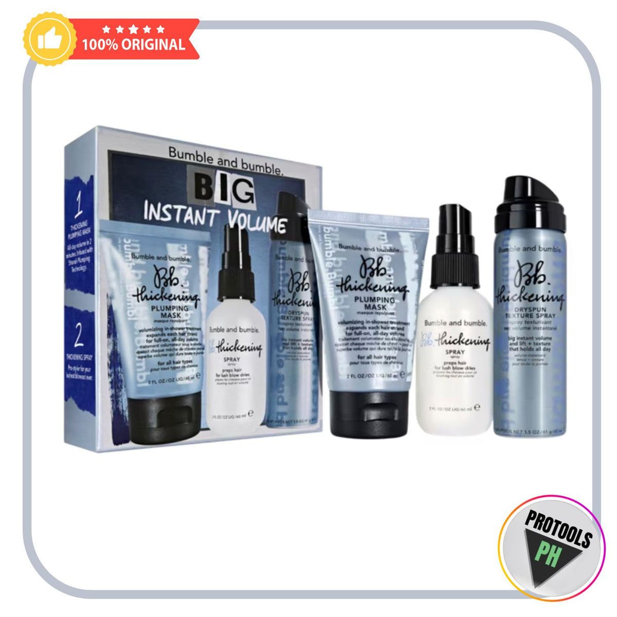 Bumble and Bumble Thickening Big Instant Volume Set