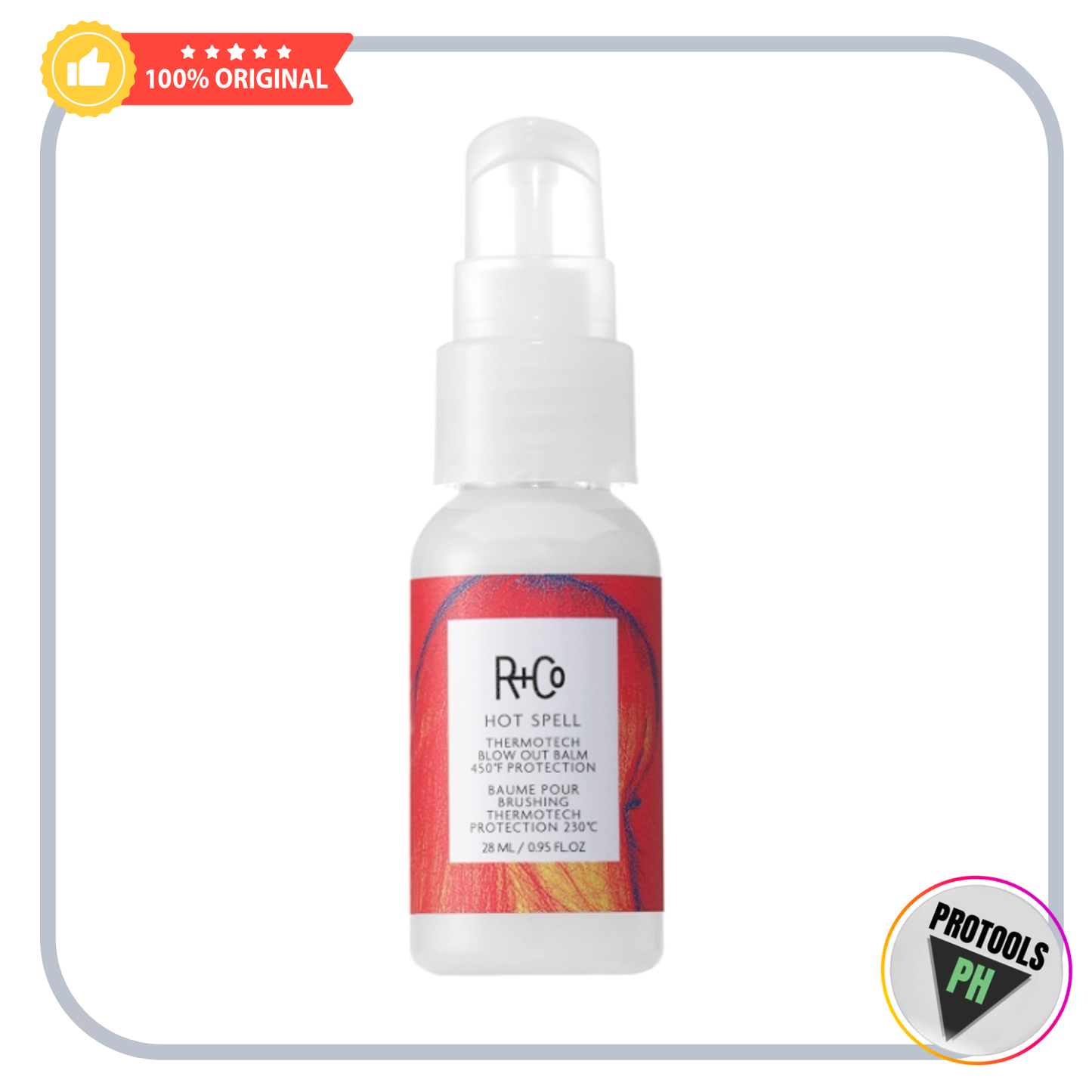 R+Co Hot Spell Thermotech Blowout Balm Deluxe mini - 0.95 oz / 28 mL