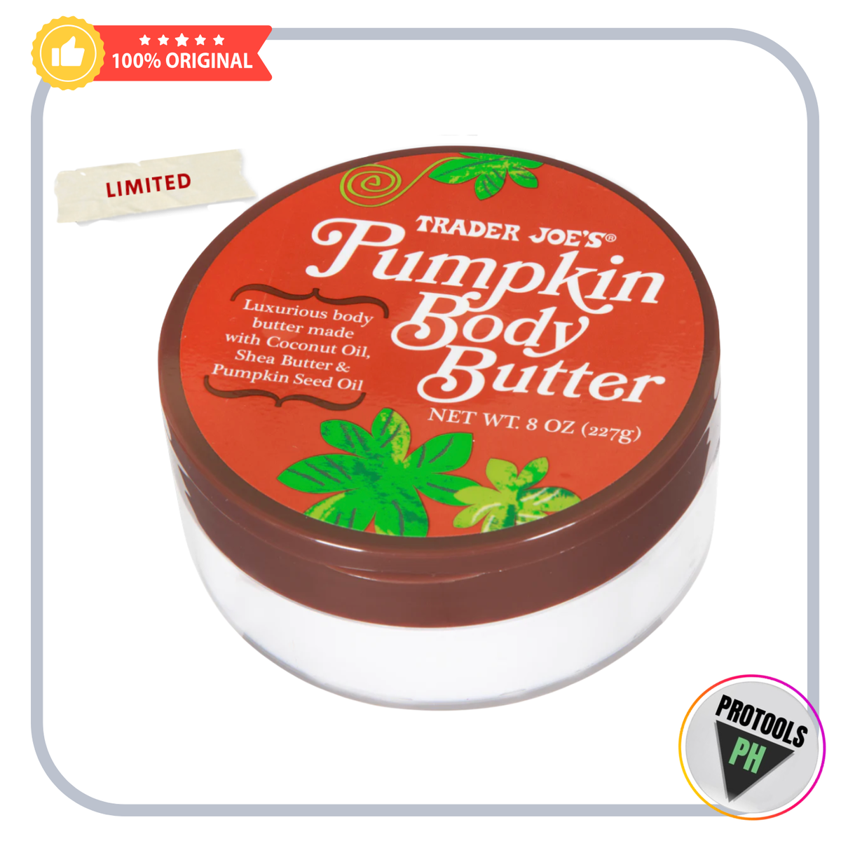 Trader Joe's Pumpkin Body Butter - 8 oz