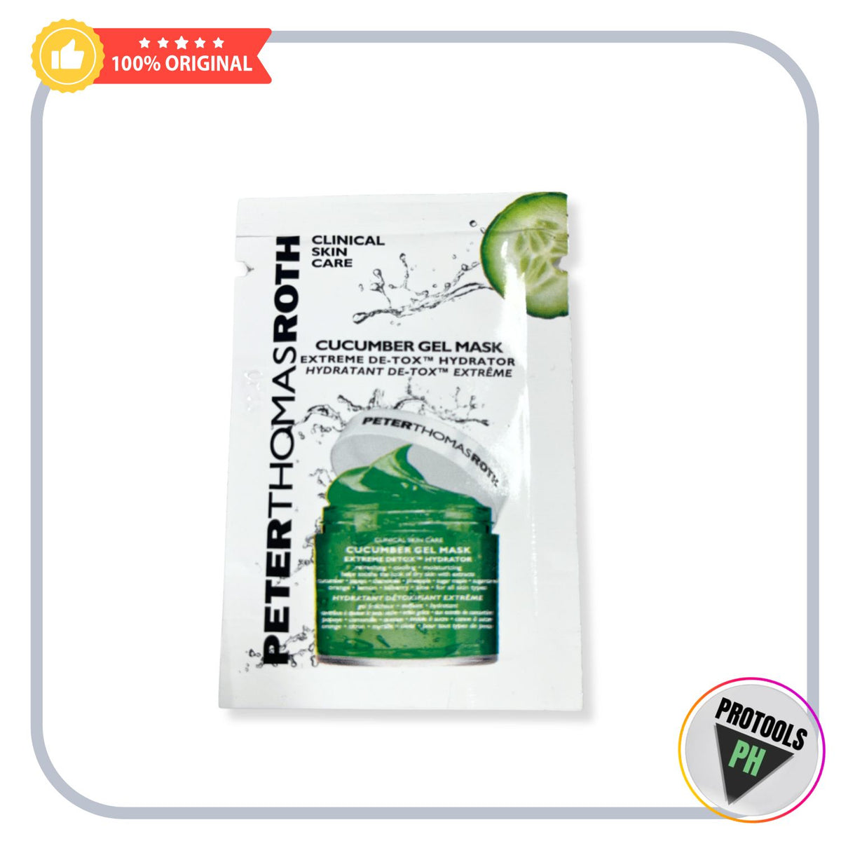 PETERTHOMASROTH cucumber gel mask 2ml