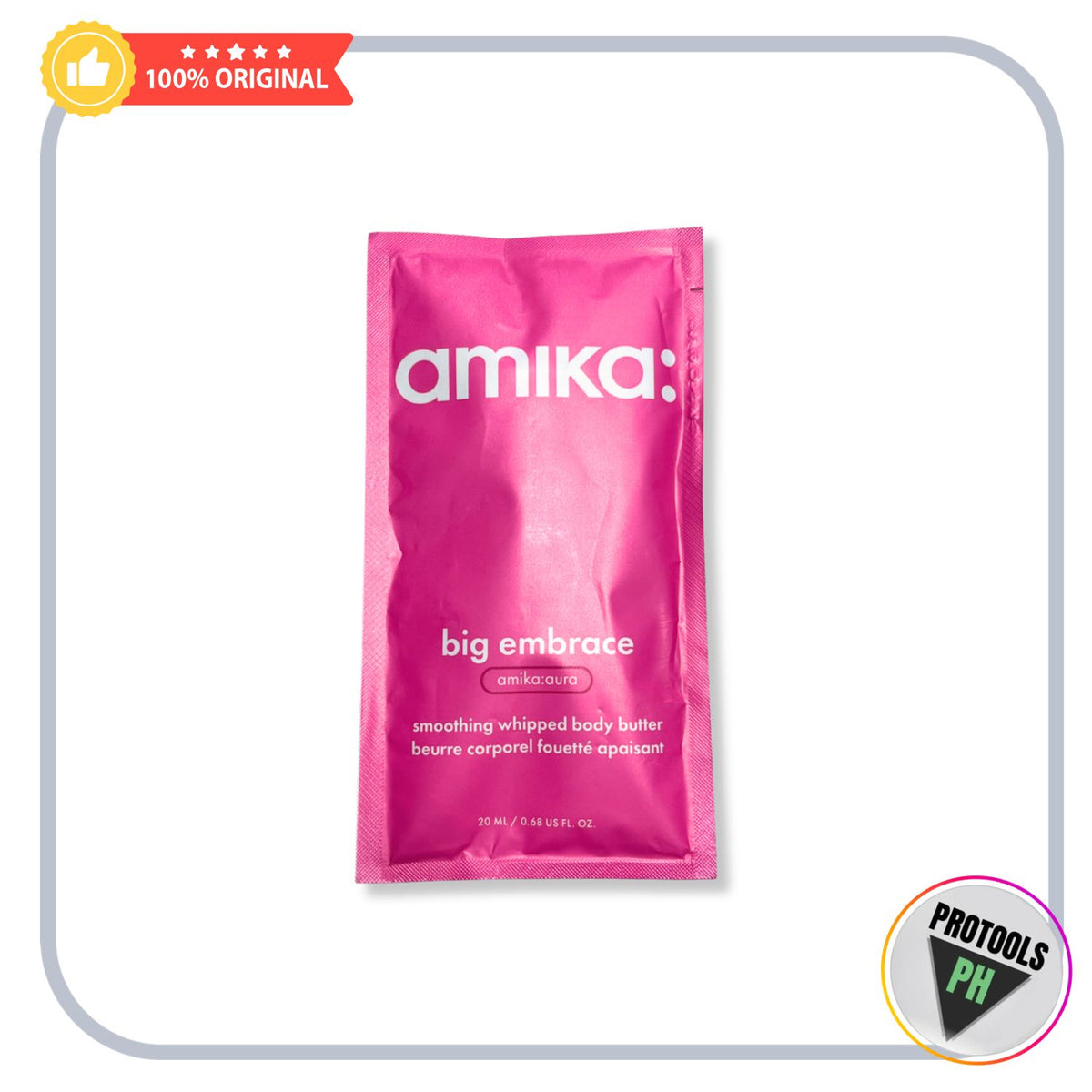 AMIKA: big embrace smoothing whipped body butter 20ml