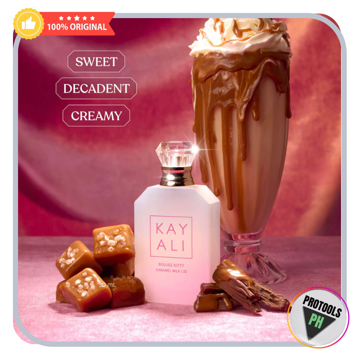 KAYALI BOUJEE KITTY CARAMEL MILK 22 |Eau de Parfum Travel Spray-0.34 OZ/10 ML eau de parfum spray