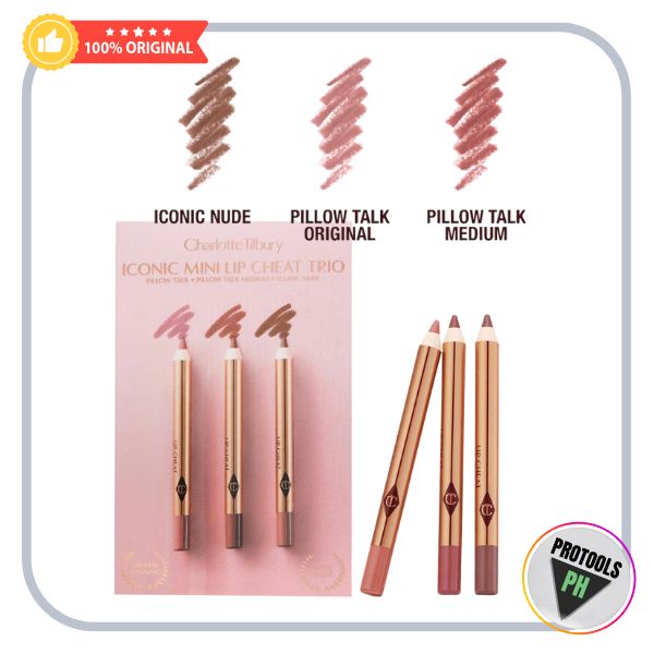 Charlotte Tilbury Mini Iconic Lip Cheat Lip Liner Trio – ProtoolsPH