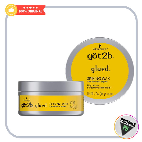 Got2b Glued Spiking Hair Wax, Fierce Holding Power, 2 oz